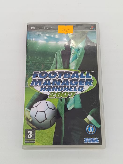 football manager handheld 2007 playstation portable (psp) pudełkowa