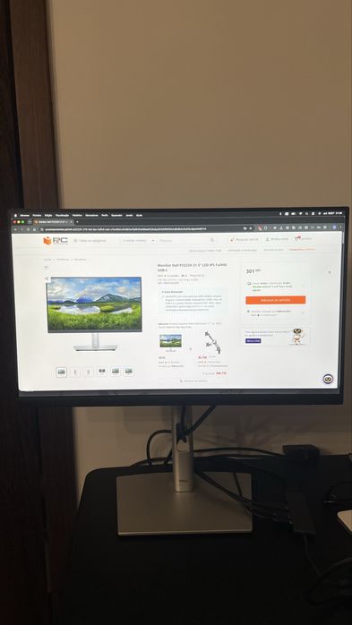 Monitor Dell P2222H 21.5" LED IPS FullHD