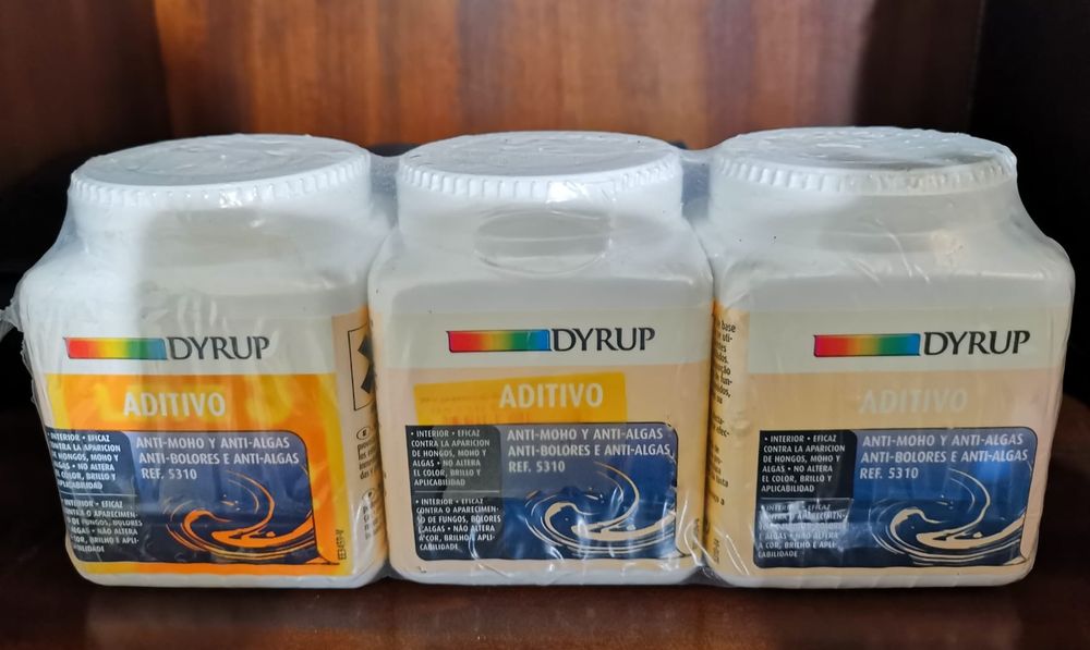 Aditivo Dyrup para tintas ( humidade, fungos, etc)