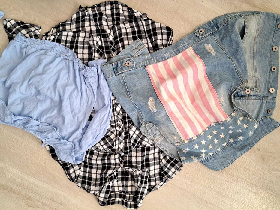 Koszula kamizelka bluzeczka h&m