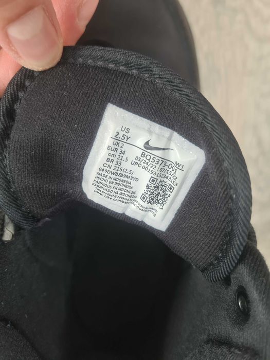 Черевики зима-осінь Nike Manoa оригінал найк Nike на хлопчика 33-34 US2,5y