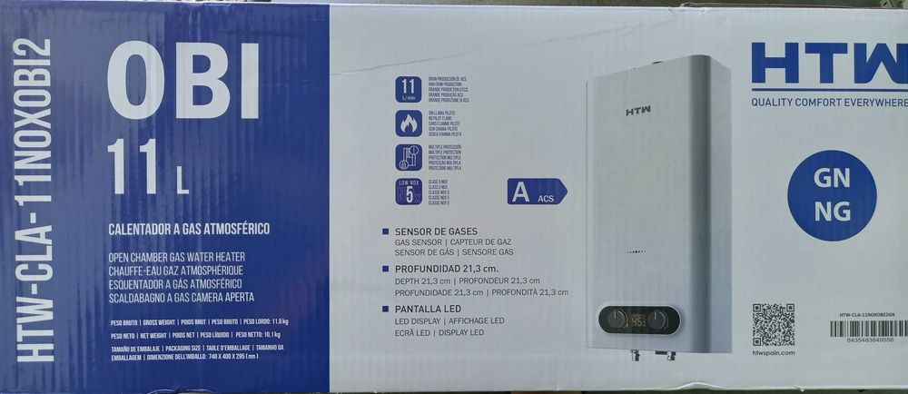 Esquentador pouco uso