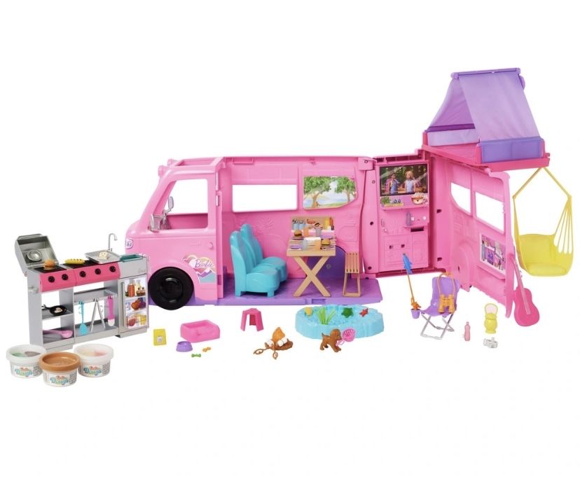 Barbie camper Барбі кемпер пікнік на природі пикник mattel