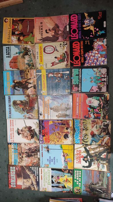 Lote de Albuns de BD