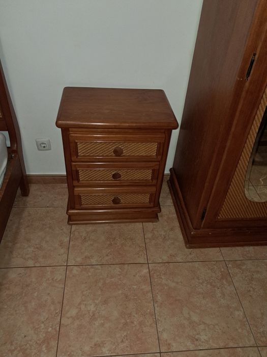 Cama casal pinho mel