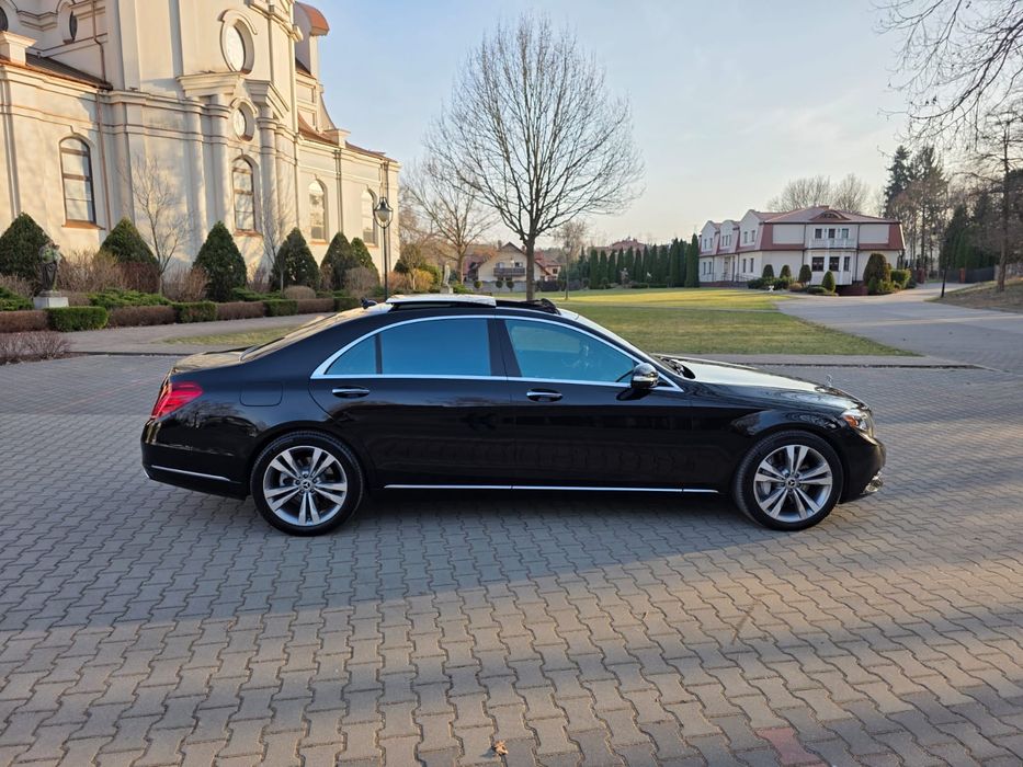 Mercedes S klasa S long  W222 samochód do slubu wesele wynajem całe mazowieckie siedlce mińsk  garwolin wołomin