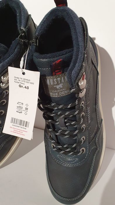 Buty męskie nowe Mustang w rozmiarze 43