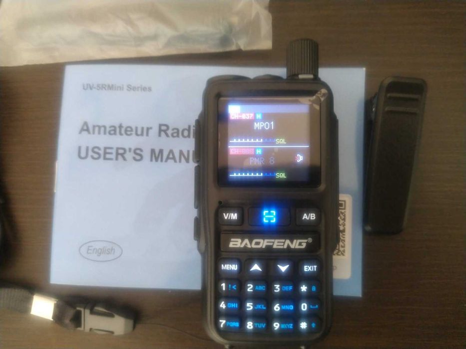 Nowy Radiotelefon Baofeng UV-5 MINI Zaprog USB-C