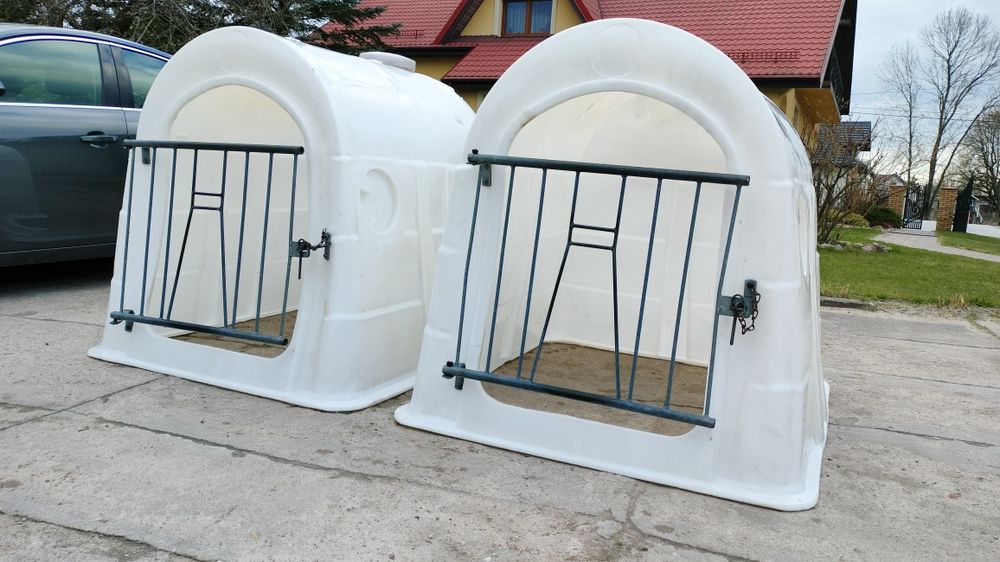 Budki iglo dla cieląt
