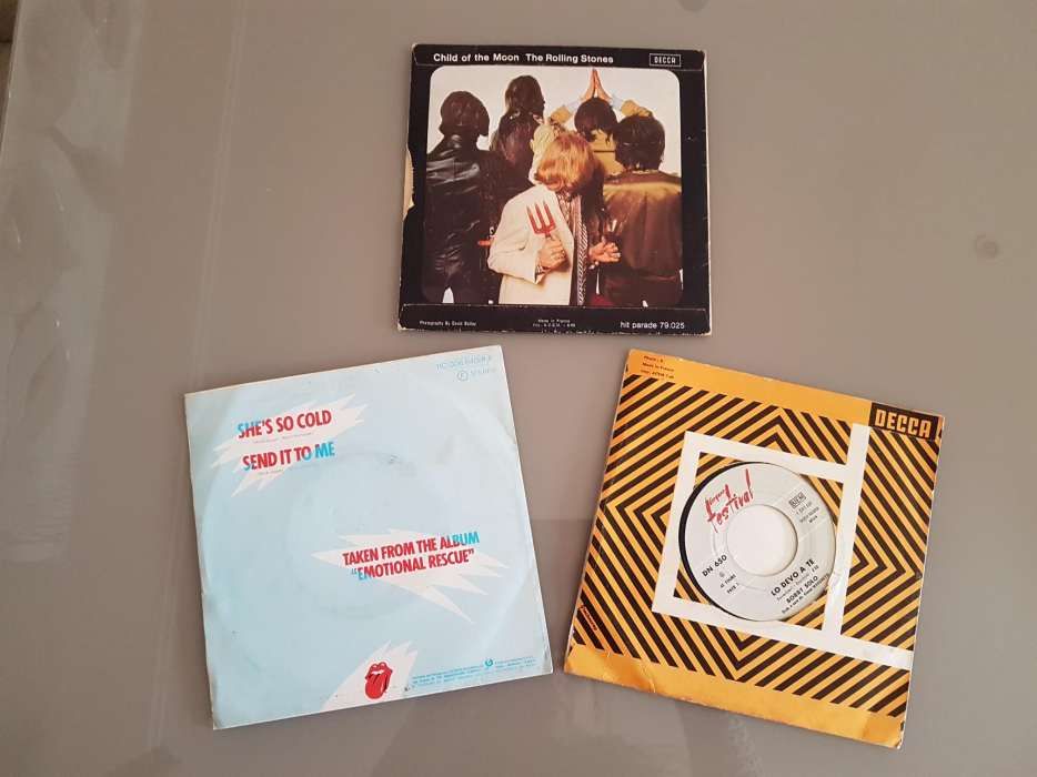 2 single vinil The Rolling stones