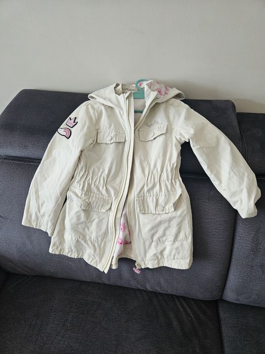 Parka, płaszczyk dziewczęcy