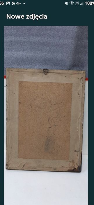 Serce Maryi obrazek lata 60te.