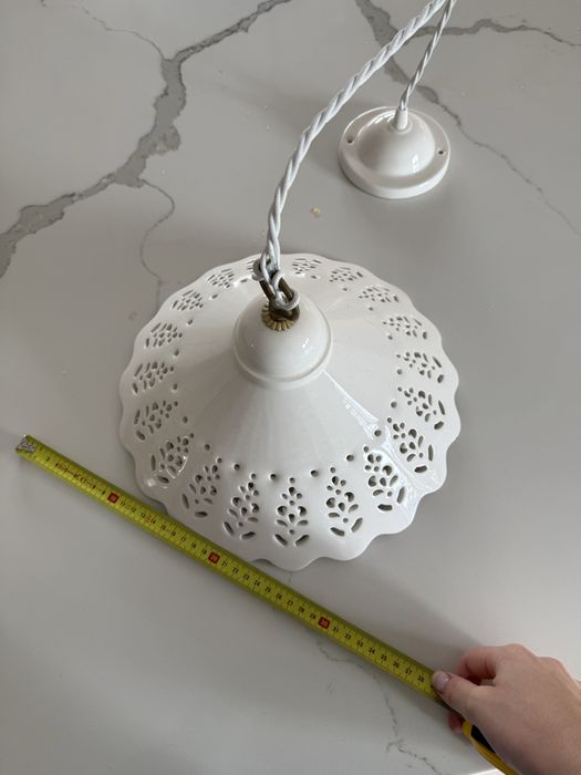 Ceramiczna lampa 3 sztuki