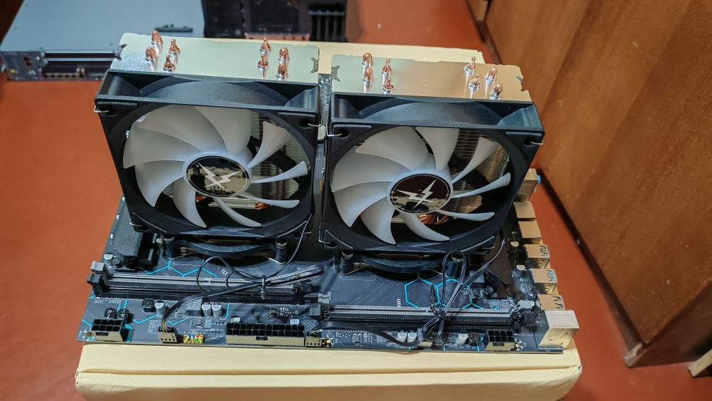 Machinist x99  md8 dual + 2x2680v4+cpu cooler. ОПИСАНИЕ!