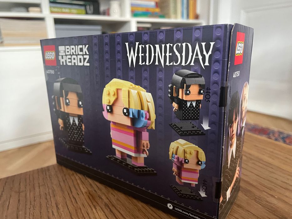 LEGO 40750 BrickHeadz Wednesday i Enid – Wednesday / Netflix