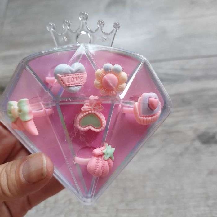 NOWE Pierścionki zestaw