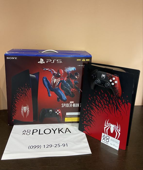 Магазин! Sony Playstation 5 BluRay Spider-Man. Гарантия 3 мес!