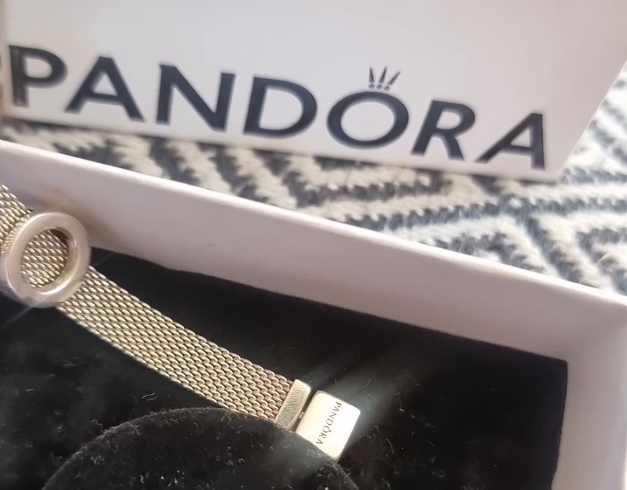 Bransoletka z 3 charmsami Pandora reflexions srebro