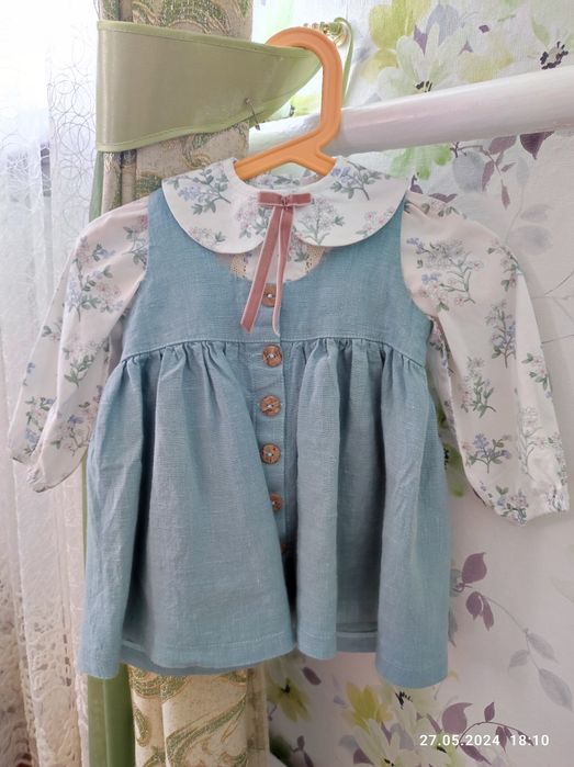 Комплект блуза+сарафан