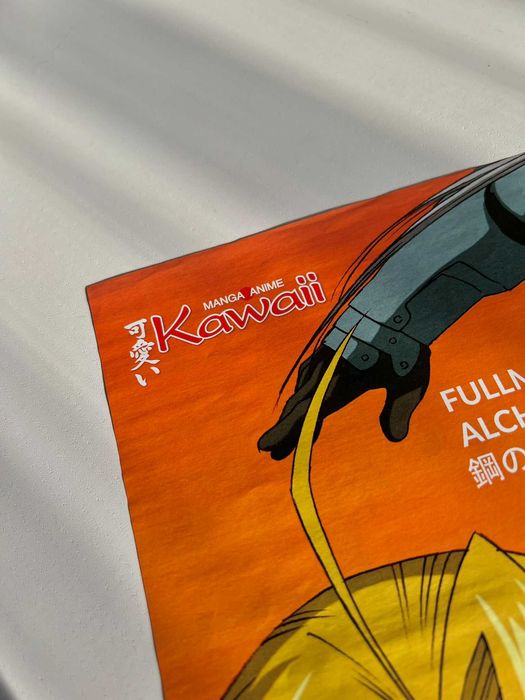 Plakat z anime Sword Art Online oraz Fullmetal Alchemist