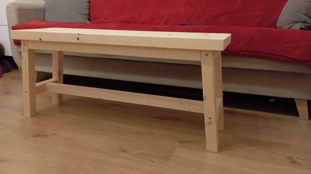 Ławka ławeczka drewniana ryczka