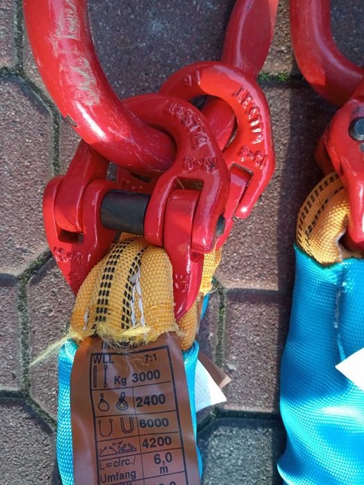 Zawiesia Czterocięgnowe Wężowe Haki