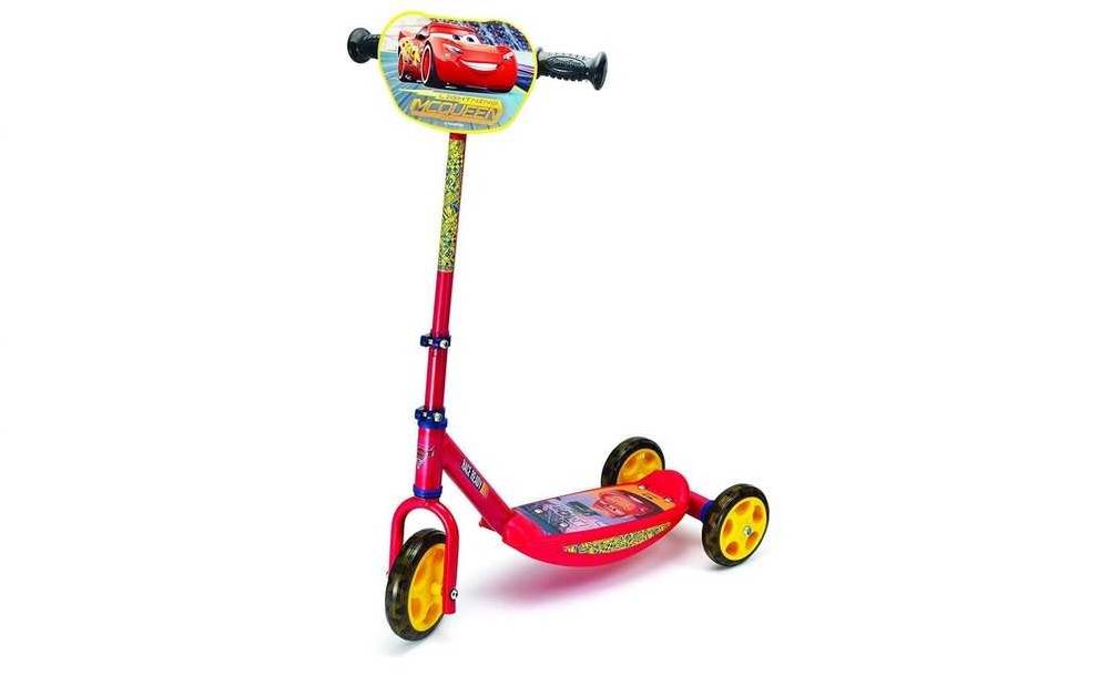 Hulajnoga trójkołowa Smoby Auta Cars Czerwony