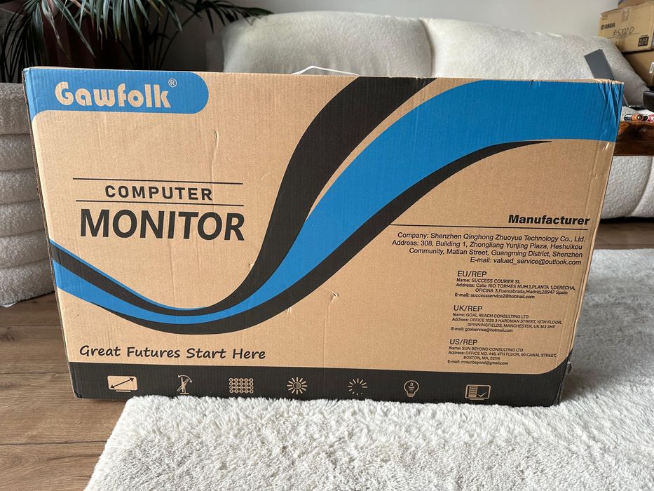 Monitor 27” Monitor Gawfolk GF270D czarny TOMI-TECH