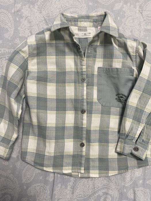 Рубашка Zara для хлопчика оригінал 104