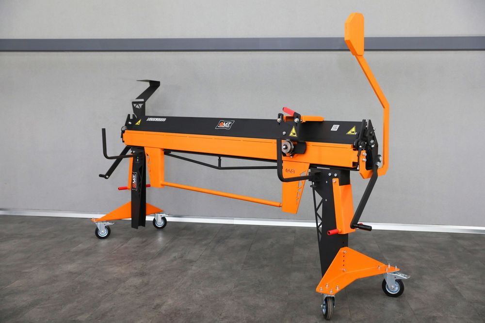 Giętarka do blachy 2m Zaginarka  PRO OLMET m20x2200 + nóż + FALCARKA!