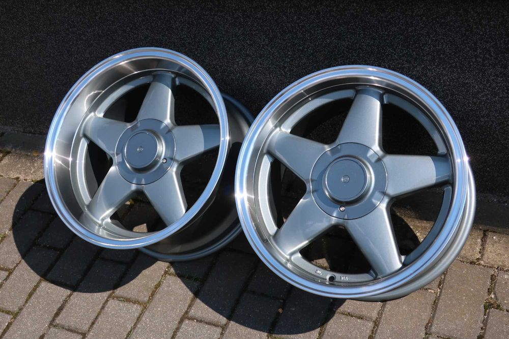 alu felgi 16 8/9j 4x100 / 4x114,3 8j et35 replika AZEV rant vw golf jetta caddy bmw e30 opel astra kadett mazda mx-5 polo nissan sunny honda accord