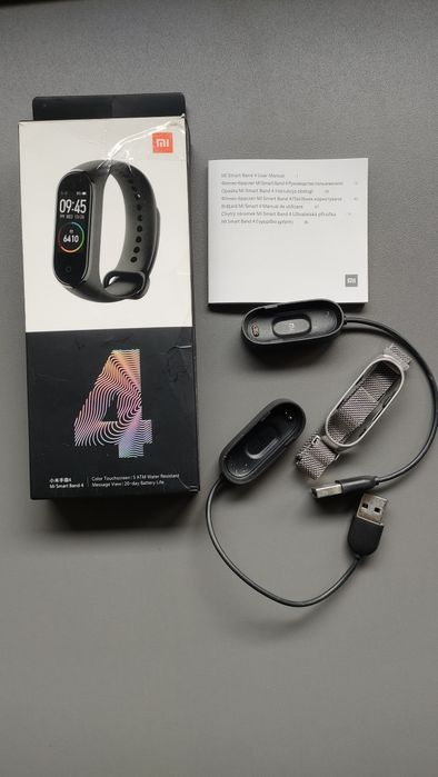 Ładowarka opaski mi band Xiaomi 4 bransoletka pudełko akcesoria