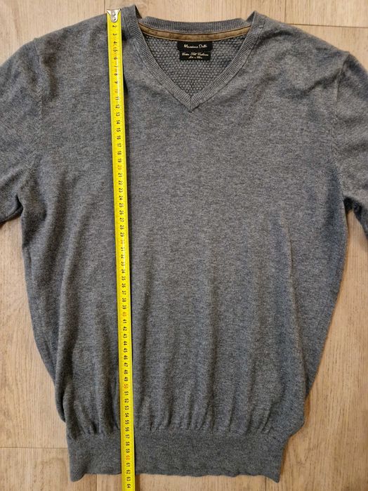 Massimo Dutti sweter męski kaszmir rozm. S (36)