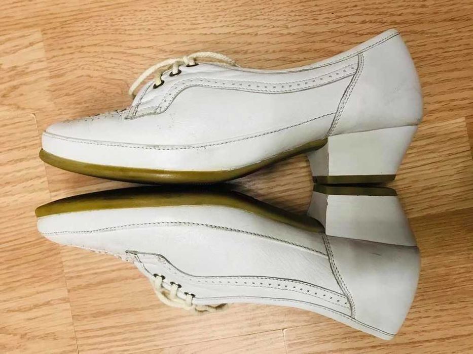 Туфли jacotur натур кожа р.36-37 ст.24/23,5см Дания для танцев