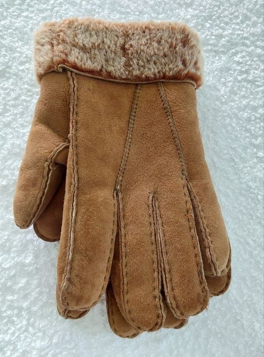 Rękawiczki skórzane damskie