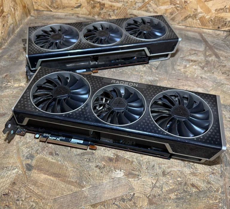 Распродажа! 21шт видеокарты amd 6900xt 16gb xfx merc319