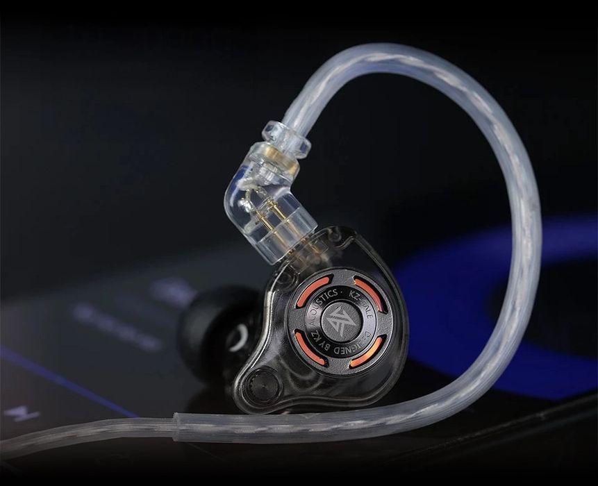 Auriculares com fio KZ GALE (GAMER) - Preto