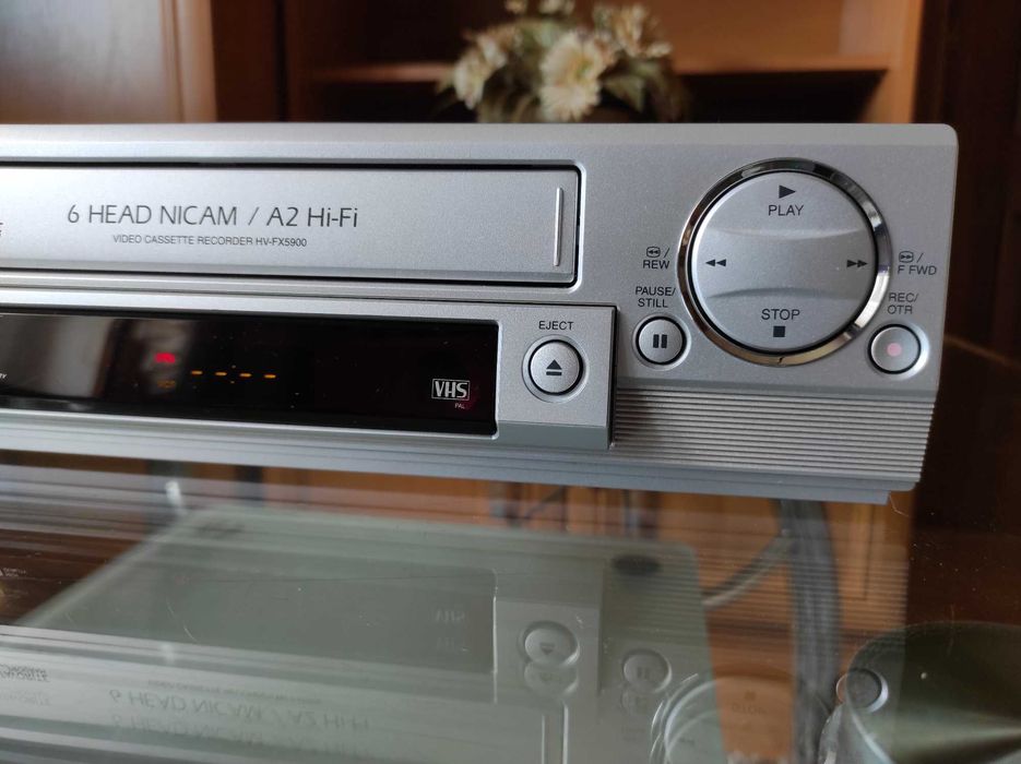 Magnetowid AIWA HV-FX5900KH + pilot i kabel SCART (Euro)