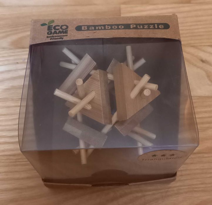 Łamigłówka bambusowa bamboo puzzle