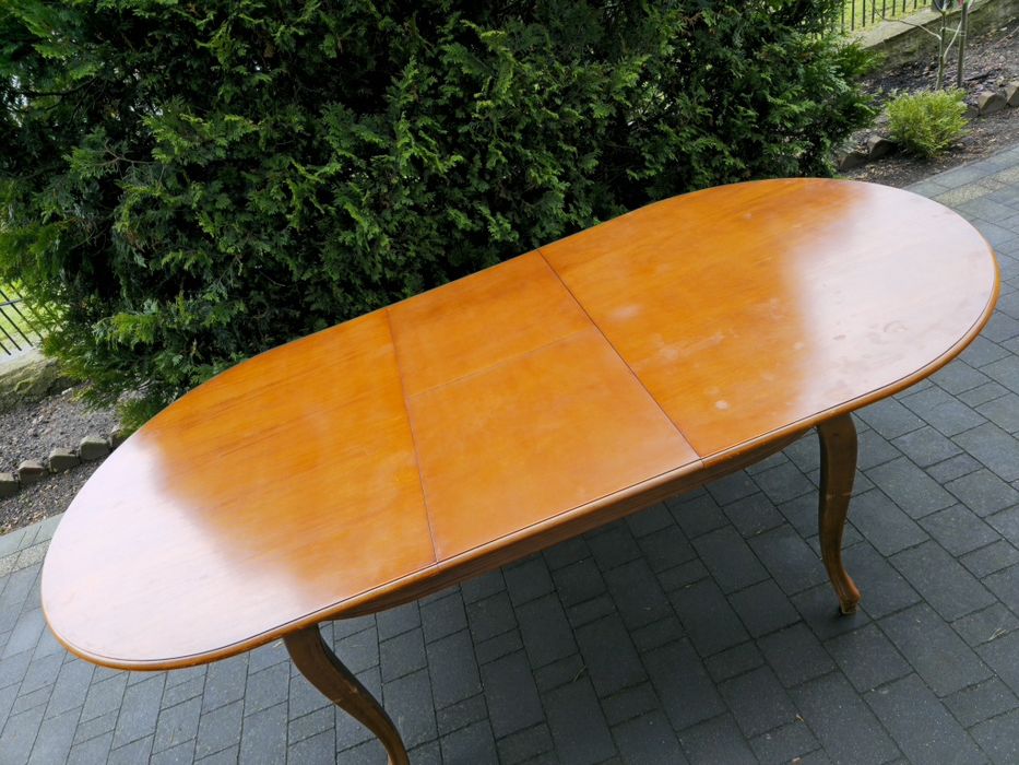 Zestaw stół i krzesła stylizowane stan uzywany