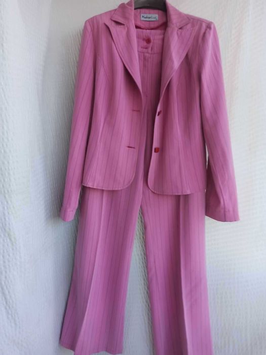 komplet dwuczęściowy PUDROWY RÓŻ  r.40