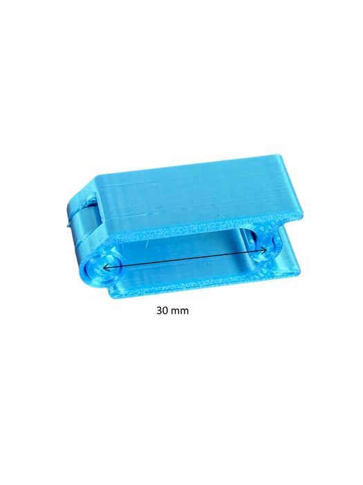 Organizer, klips na kable USB, ładowarki, 30mm, różne kolory, rozmiary