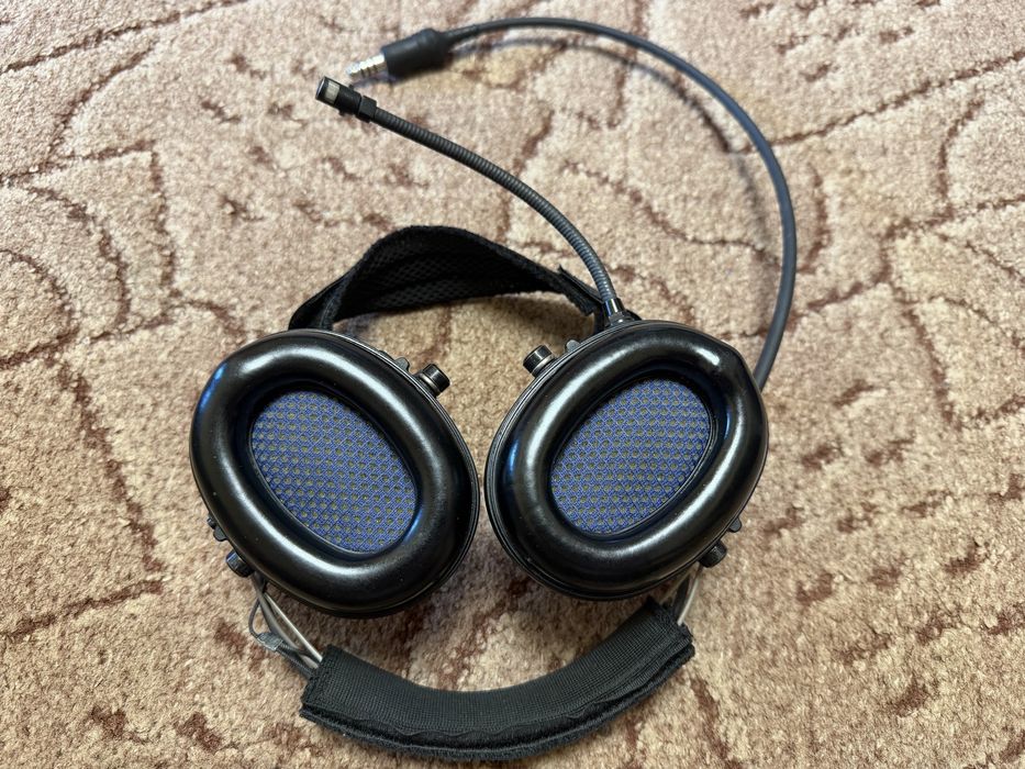 Активні навушники Sordin Supreme Mil CC-4 Neckband з мікрофоном та РТТ адаптером