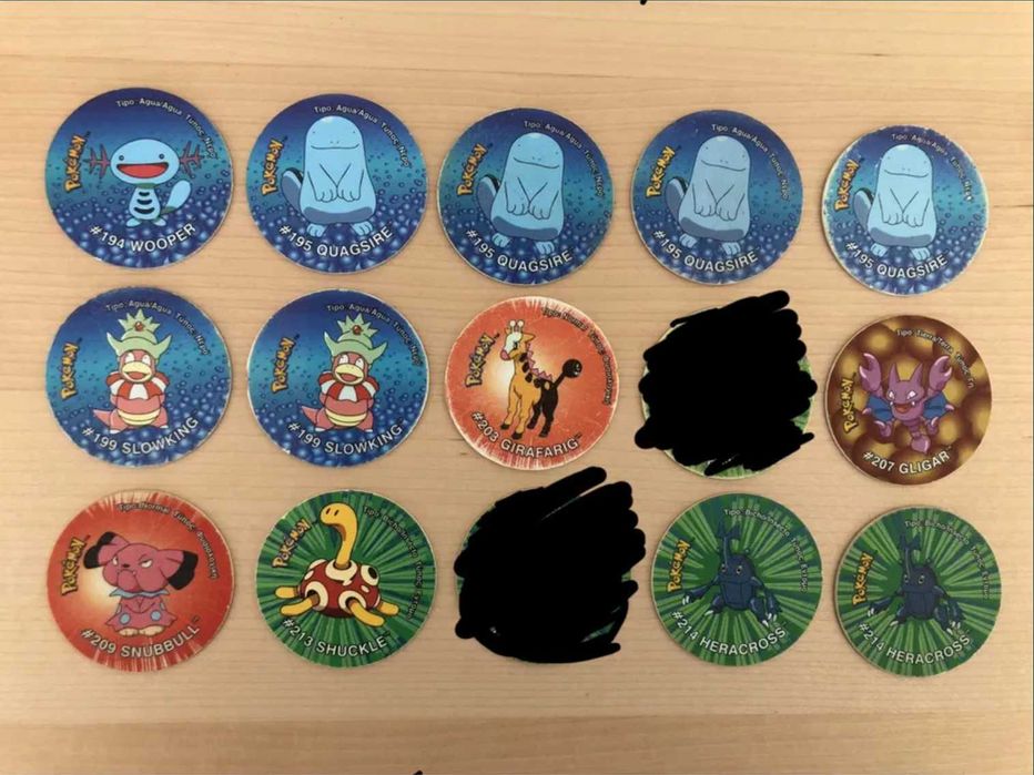 Pokemon Tazos 3 (Matutano)