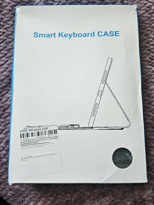Etui z klawiaturą Bluetooth do Redmi Pad 2 11” 2025 NOWE zielone