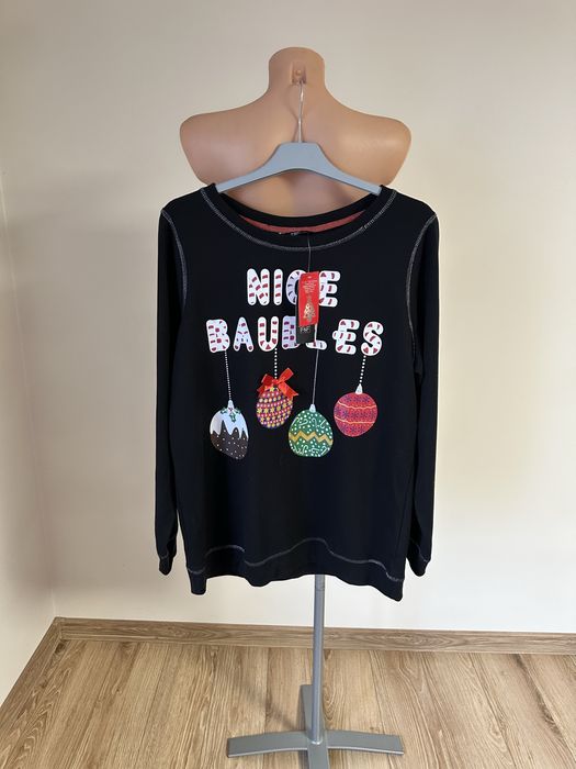 Nowa bluza świąteczna F&F rozmiar 44 sesja święta christmas