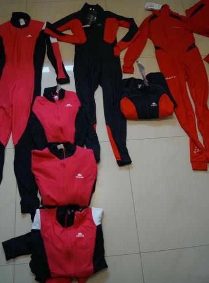 Łyżwiarstwo szybkie kombinezon stroj CRAFT HUNTER lodowisko