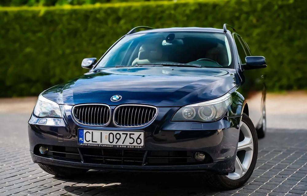 BMW Seria 5 • 3.0 BEN.258 KM • Bi Xenon •Skóra • Nawigacja • Komforty •