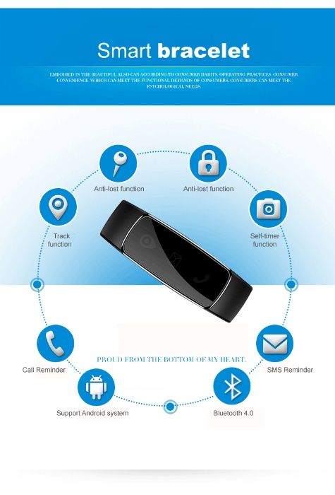 Pulseira Inteligente/Smart Bracelet