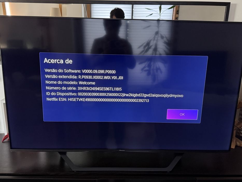 TV 55 Polegadas Hisense Qled477440692758128643
